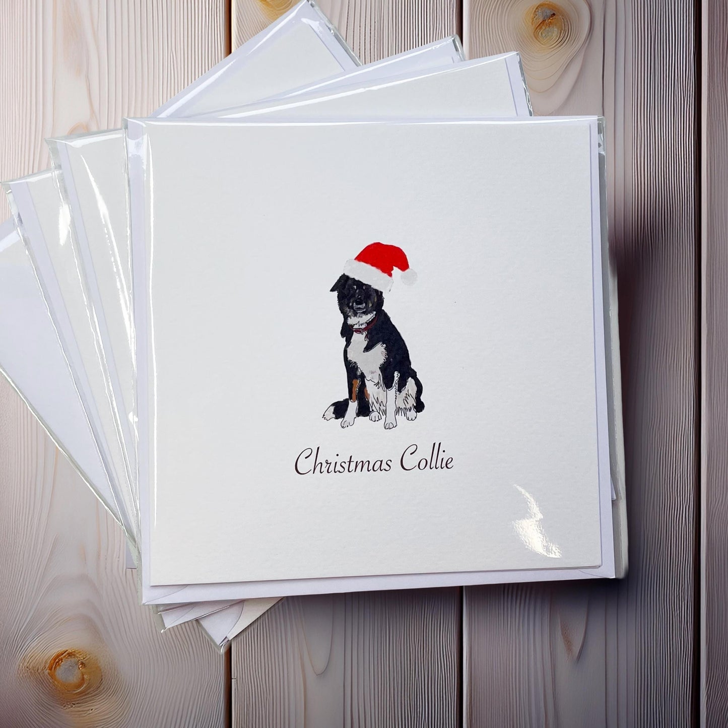 Dog Christmas card (single): assorted designs