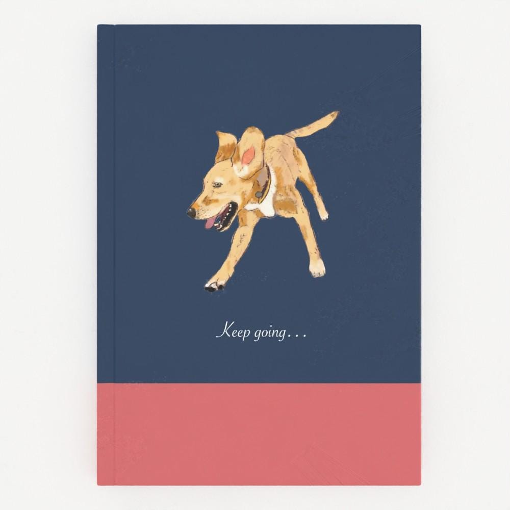 Personalised journal (A5, hardback)