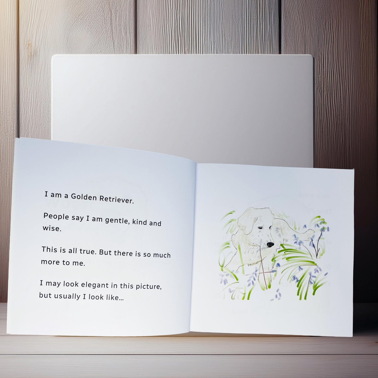 A little book about a Golden Retriever