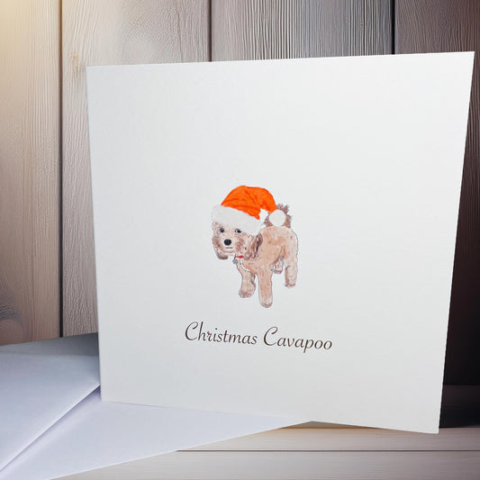 Dog Christmas card (single): assorted designs