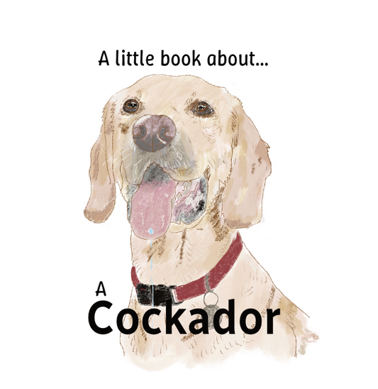 Cover Example| Custom Pet Story Book | Snow Fox Arts