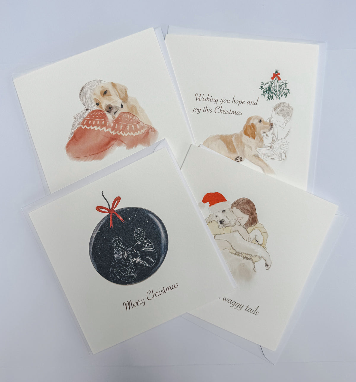 Hugs for Hope Luxury Charity Christmas Cards