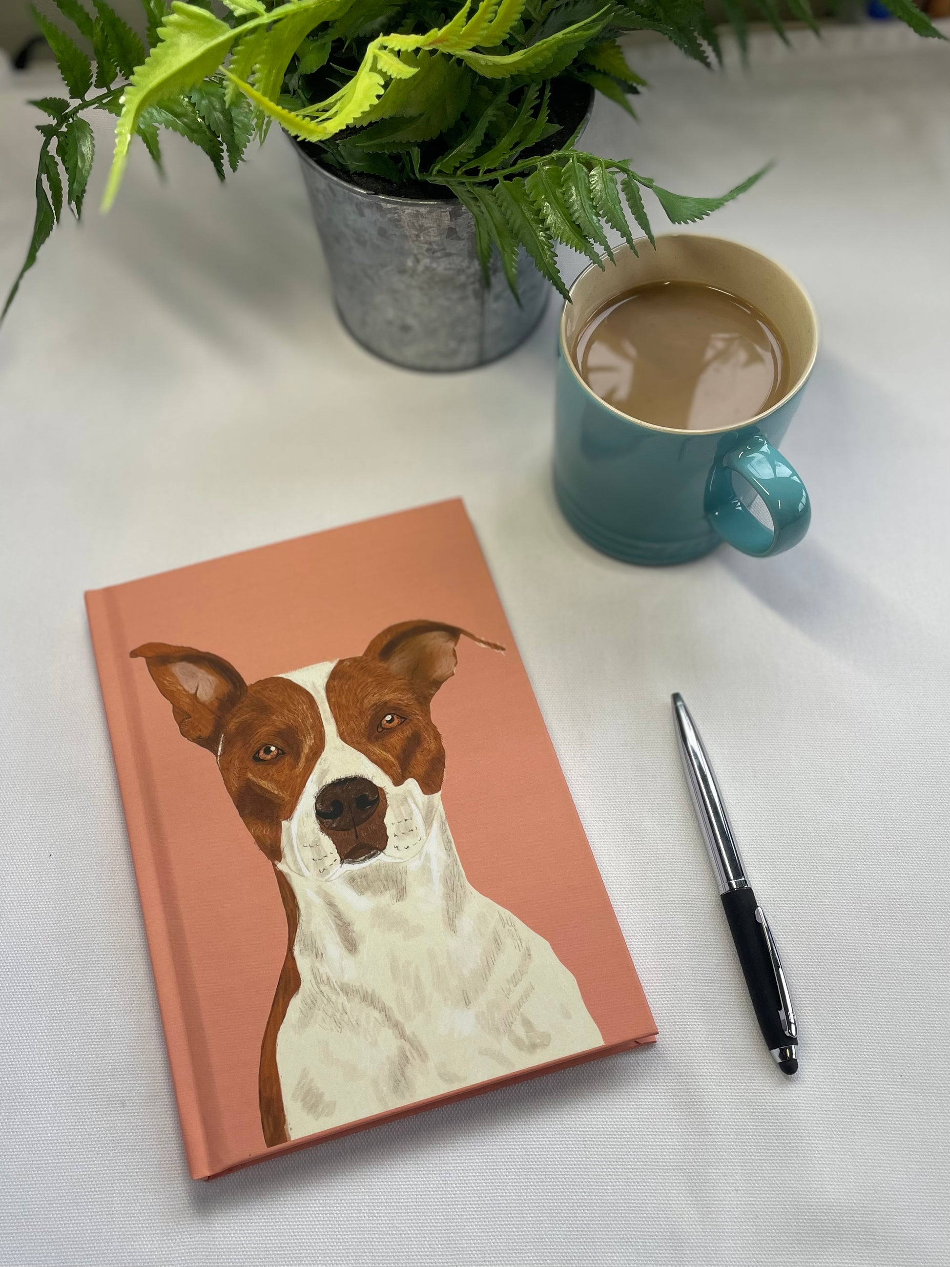 Hardback Custom Pet Portrait Journal | Snow Fox Arts
