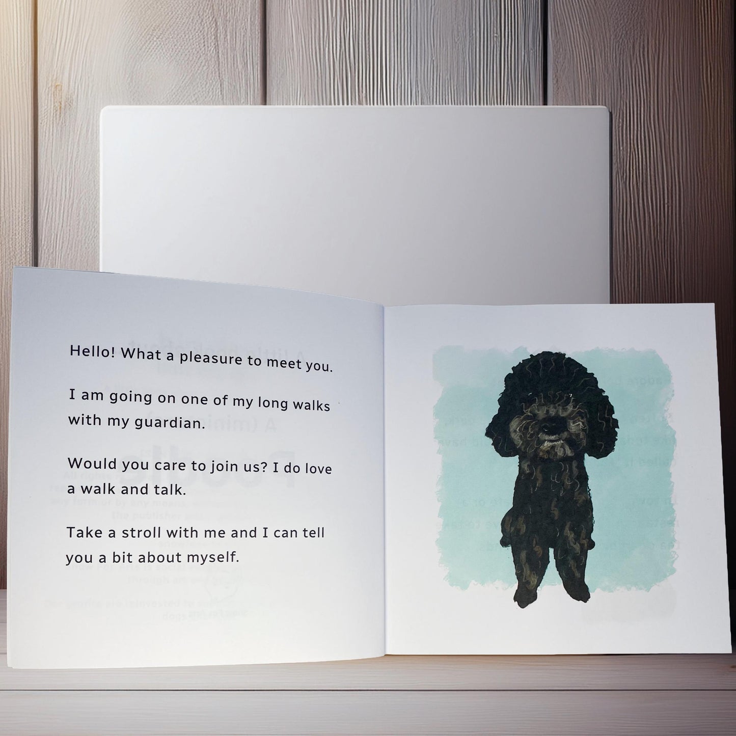 A little book about a (miniature) Poodle