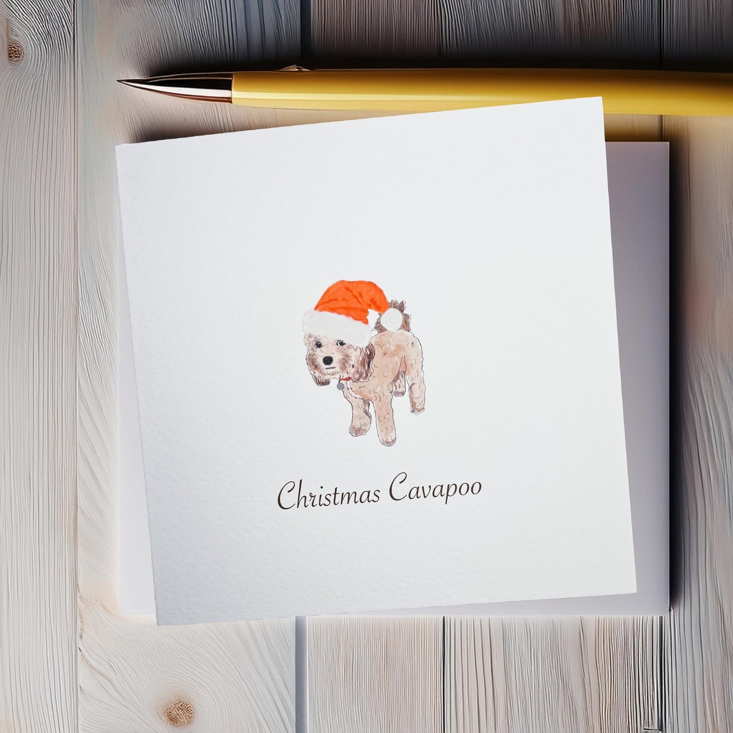 Cavapoo Christmas cards