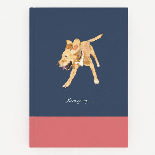 Cockador Journal: Keep going (A5, ruled paper)