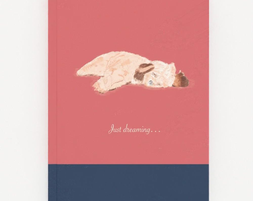 Cavapoo Journal: Just dreaming (A5, plain paper)