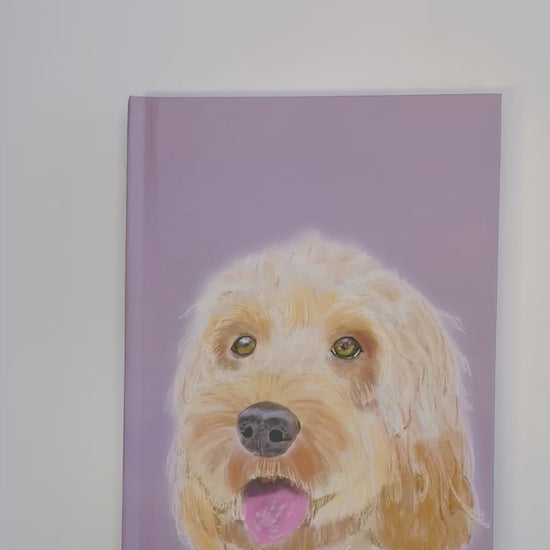 Cockapoo Journal | A5 | Hardback | Lavender | Snow Fox Arts
