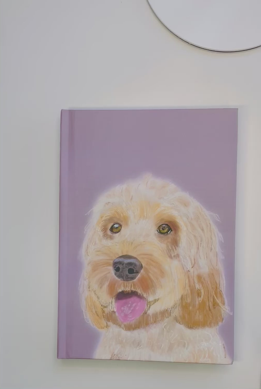 Cockapoo Journal | A5 | Hardback | Lavender | Snow Fox Arts